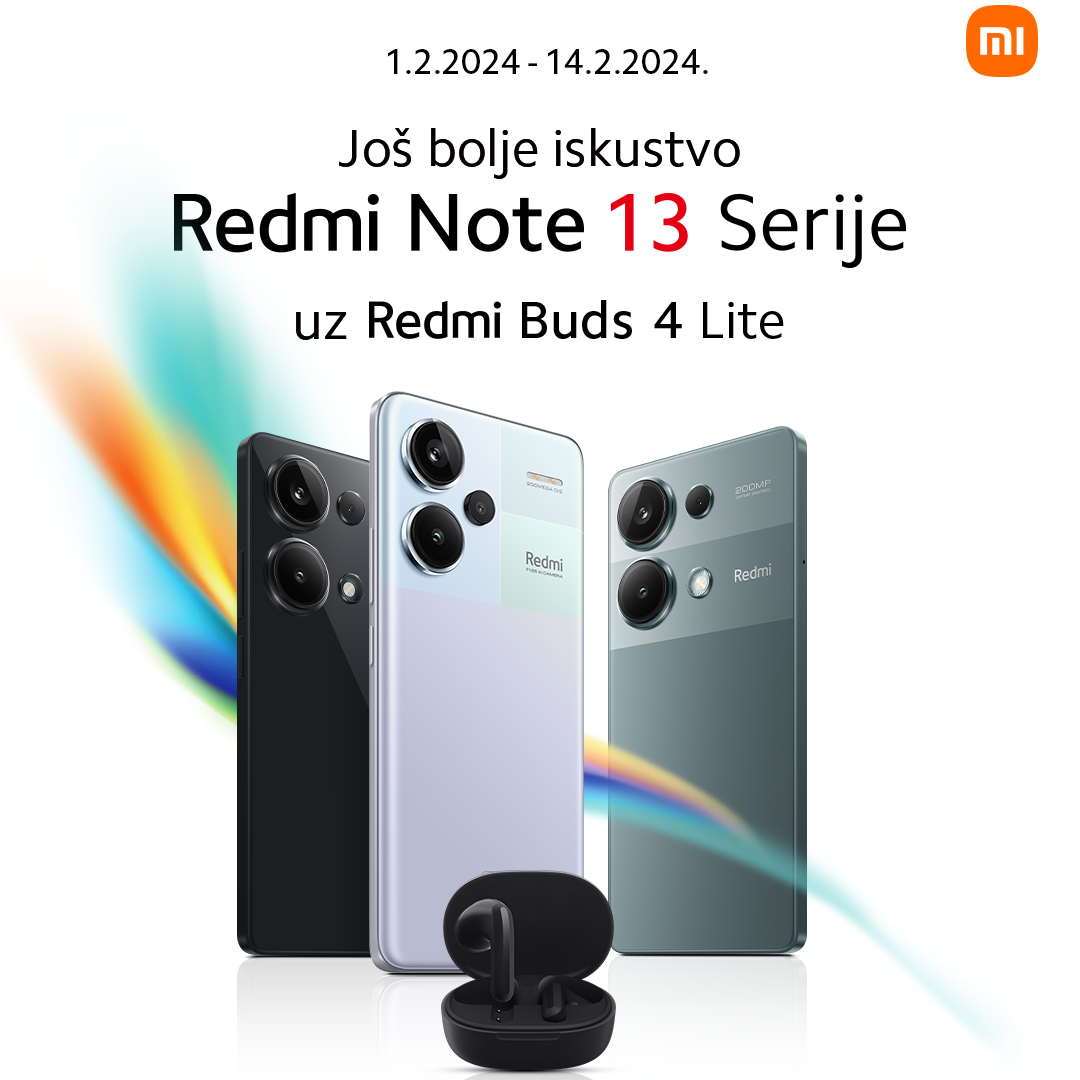 Savršeni poklon - Xiaomi Redmi Note 13