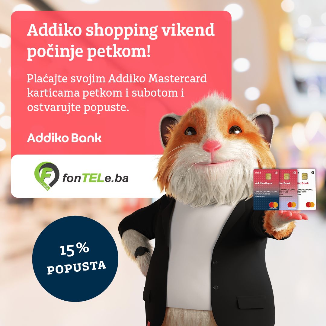 Pametna kupovina vikendom uz Addiko banku