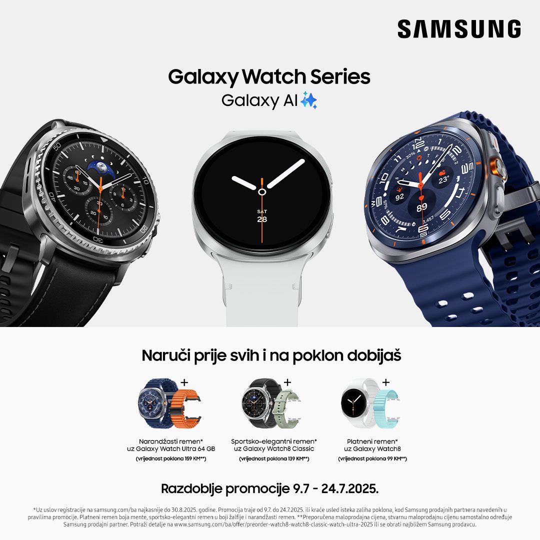 Poklon remen uz novu Galaxy Watch seriju