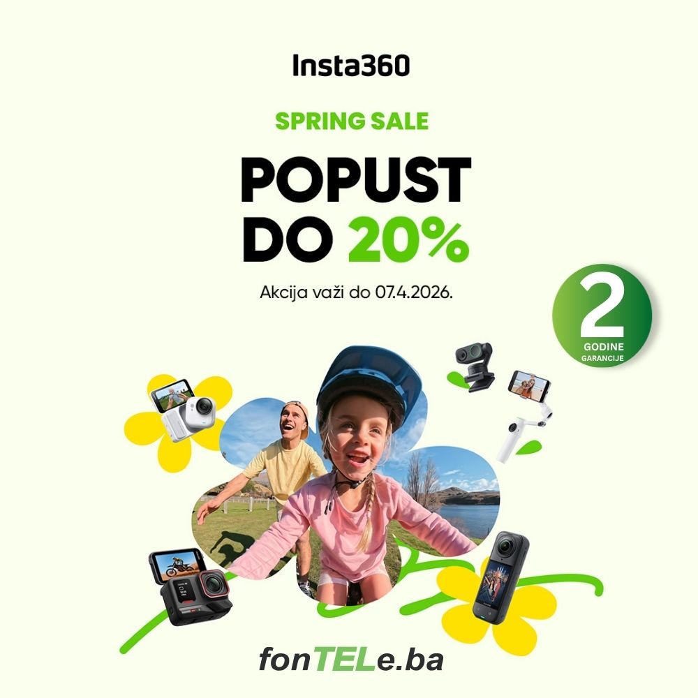 Odabrane Insta360 kamere na popustu do 20%