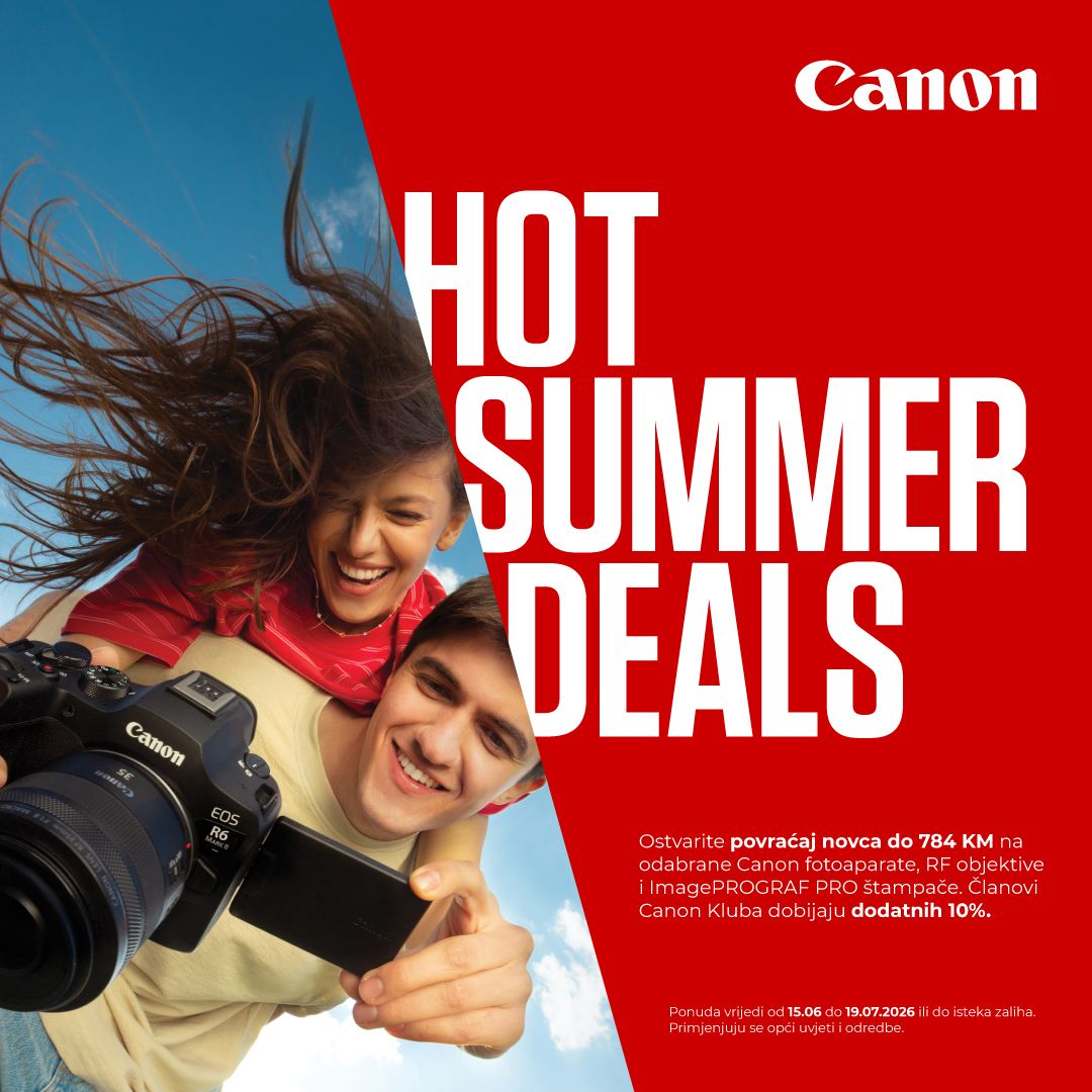 Iskoristite Canon Summer Cashback