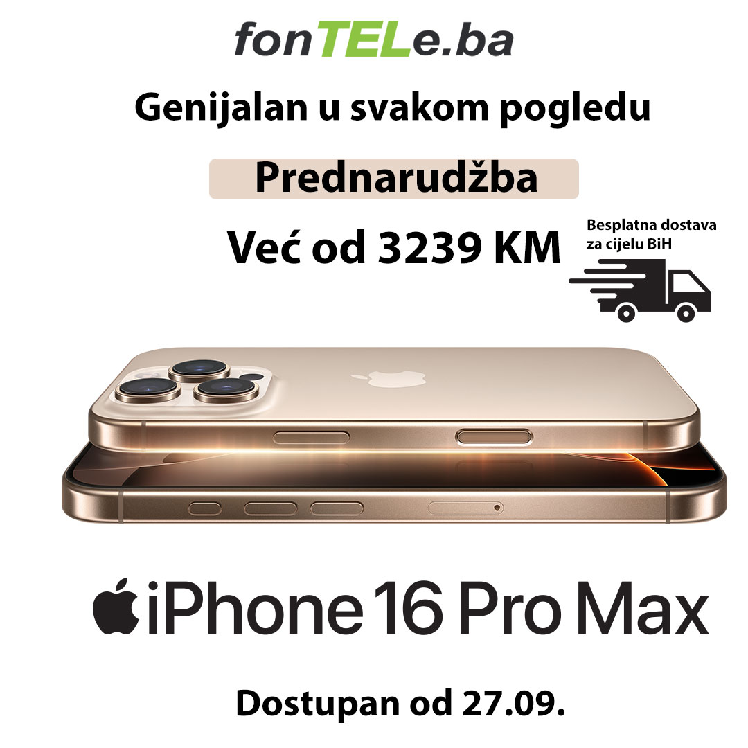 iPhone 16 Pro Max – Ekran koji oduzima dah, snaga koja impresionira