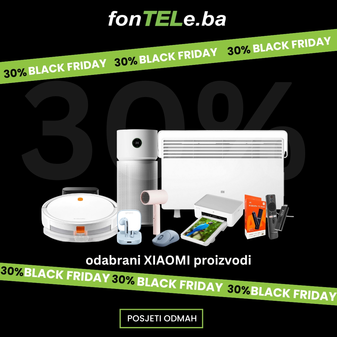 30% sniženje  Xiaomi Black Friday