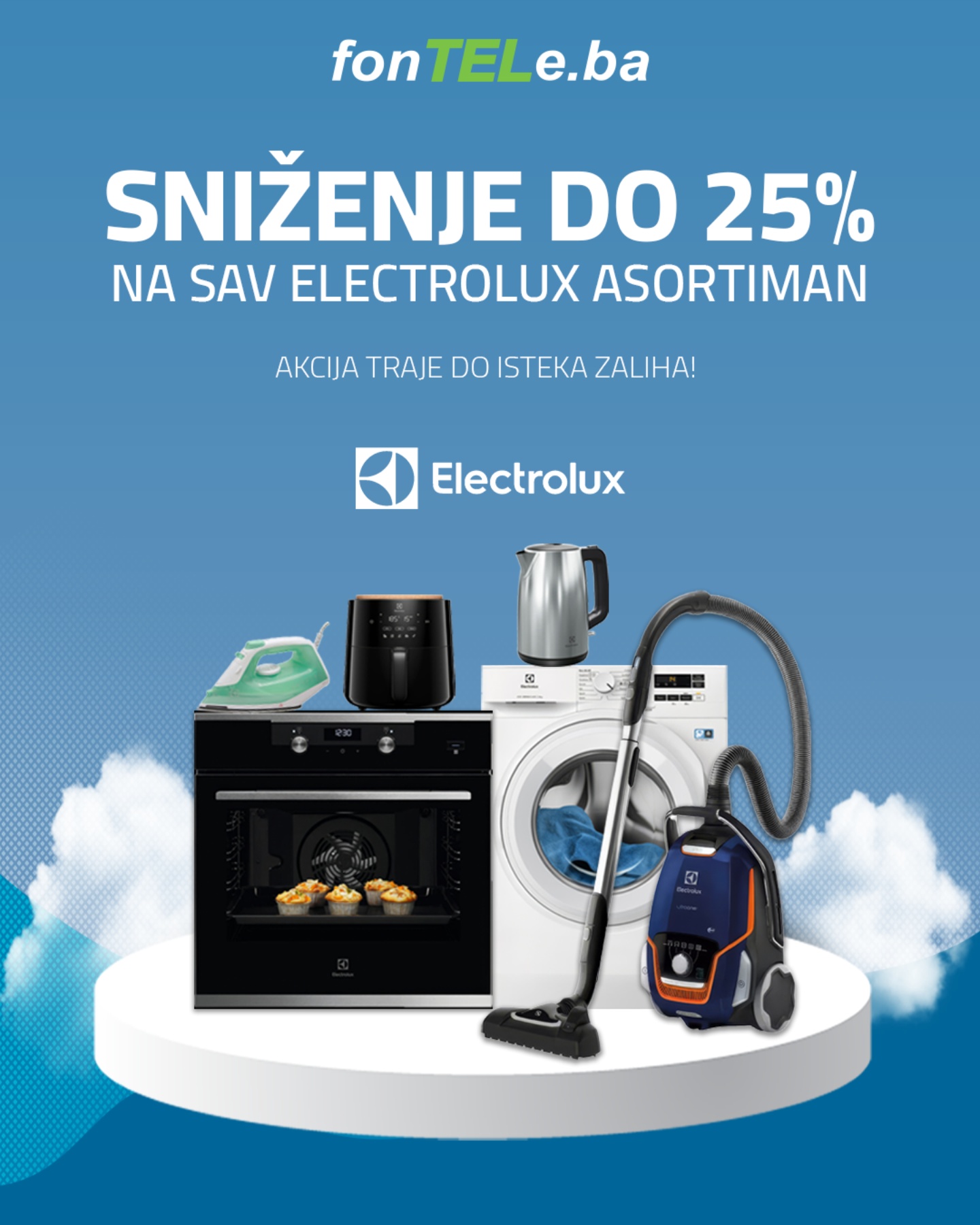 Velika Electrolux akcija – sniženja do 25%!