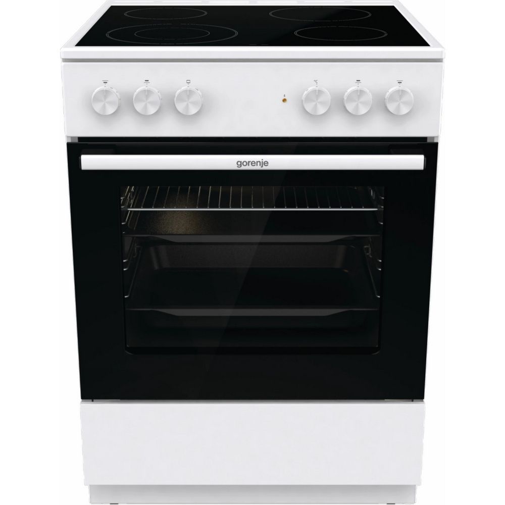 GORENJE električni štednjak s ravnom pločom GEC6A41WC Bijeli