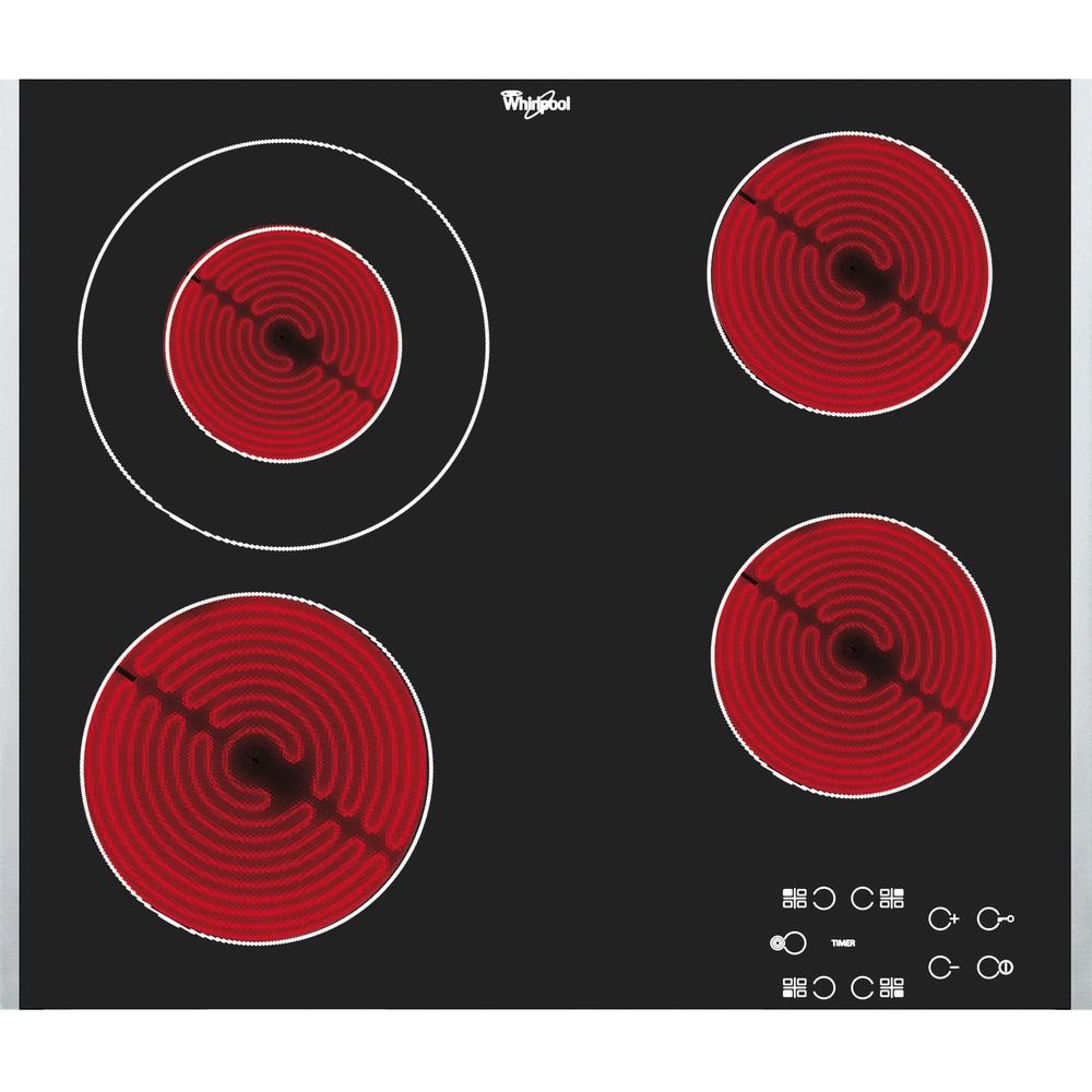 WHIRLPOOL ugradbena električna ploča AKT 8130 BA Crna