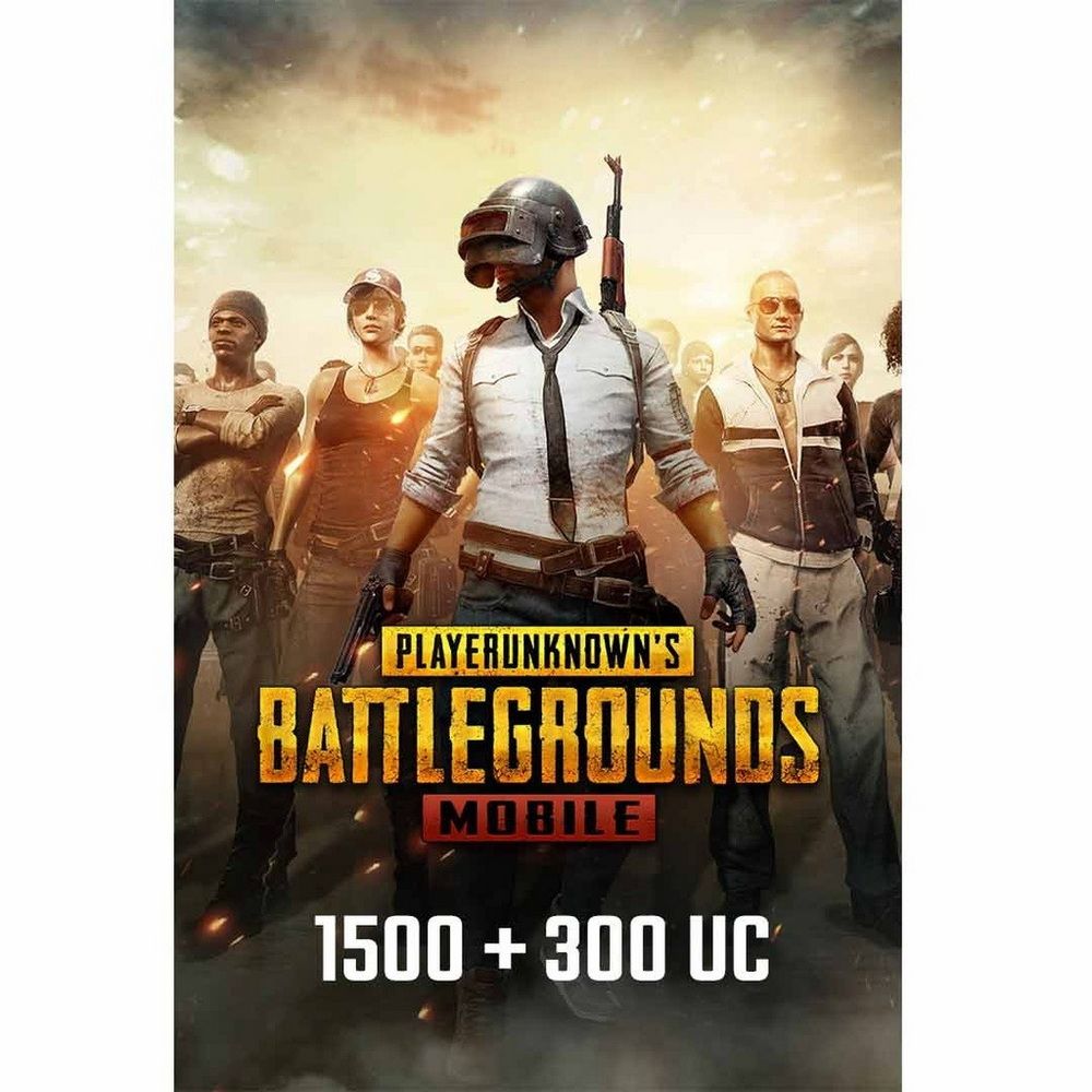 PUBG Mobile 1500 + 300 UC