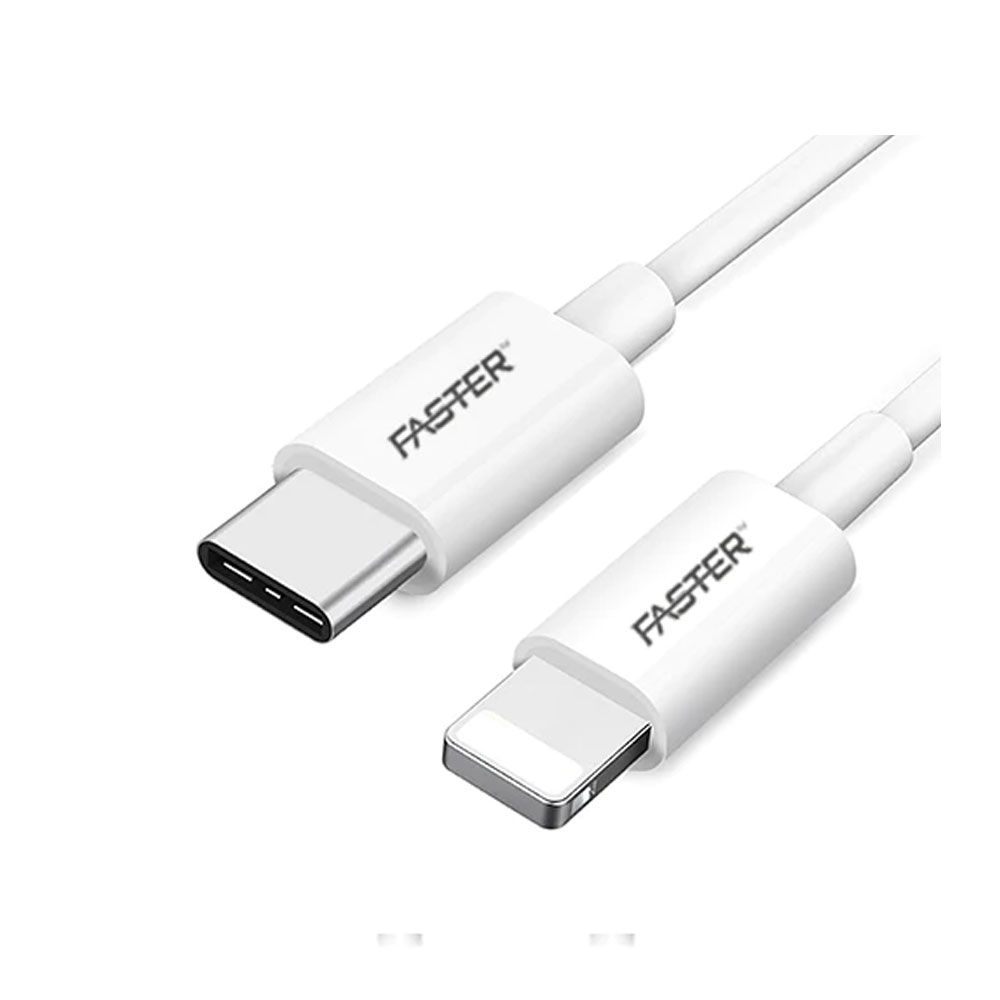 FASTER kabal za punjenje Type-C u Lightning Bijeli