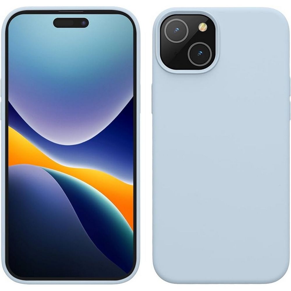APPLE silikonska maskica za iPhone 15 Plava
