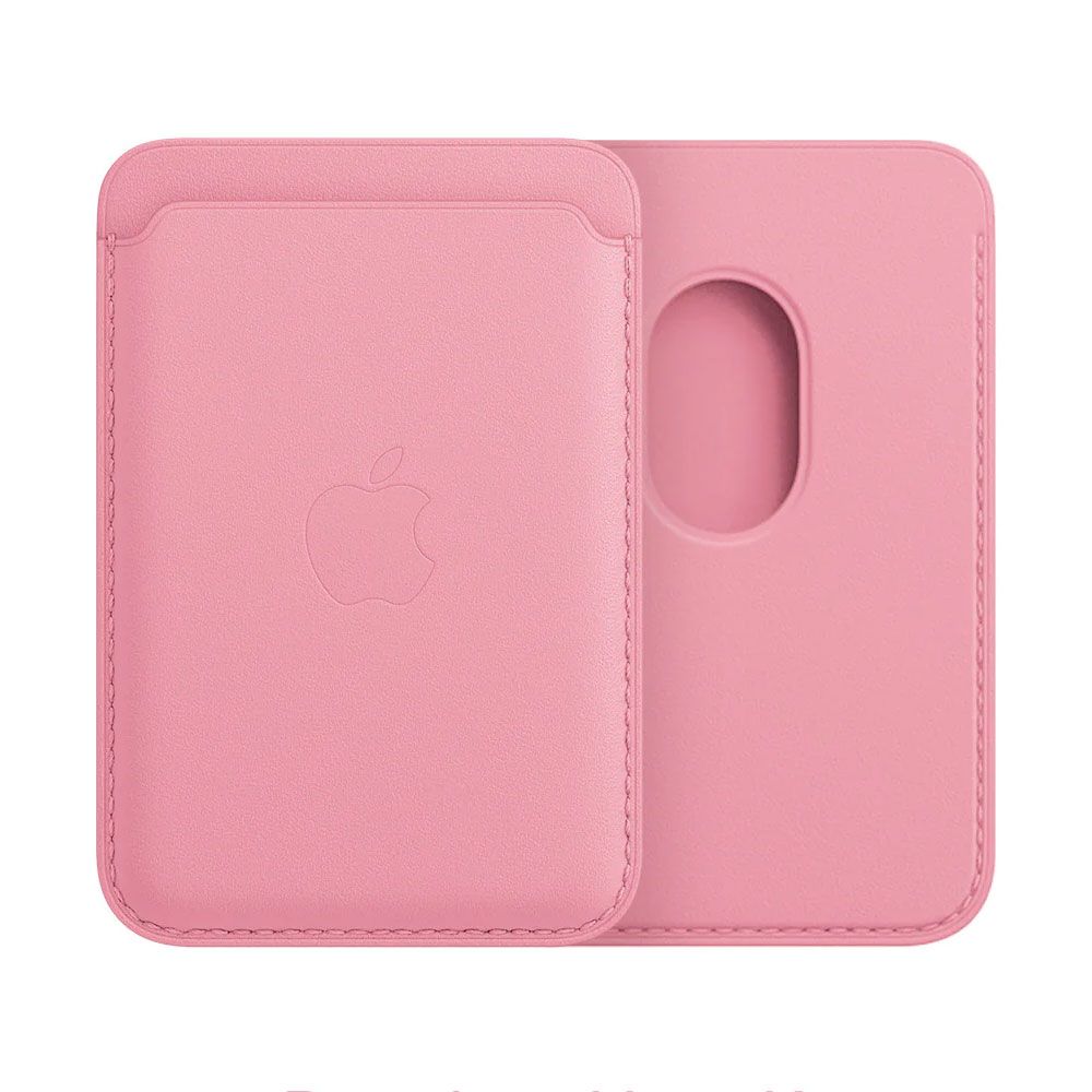 kožni magsafe novčanik Leather Wallet with MagSafe Pink