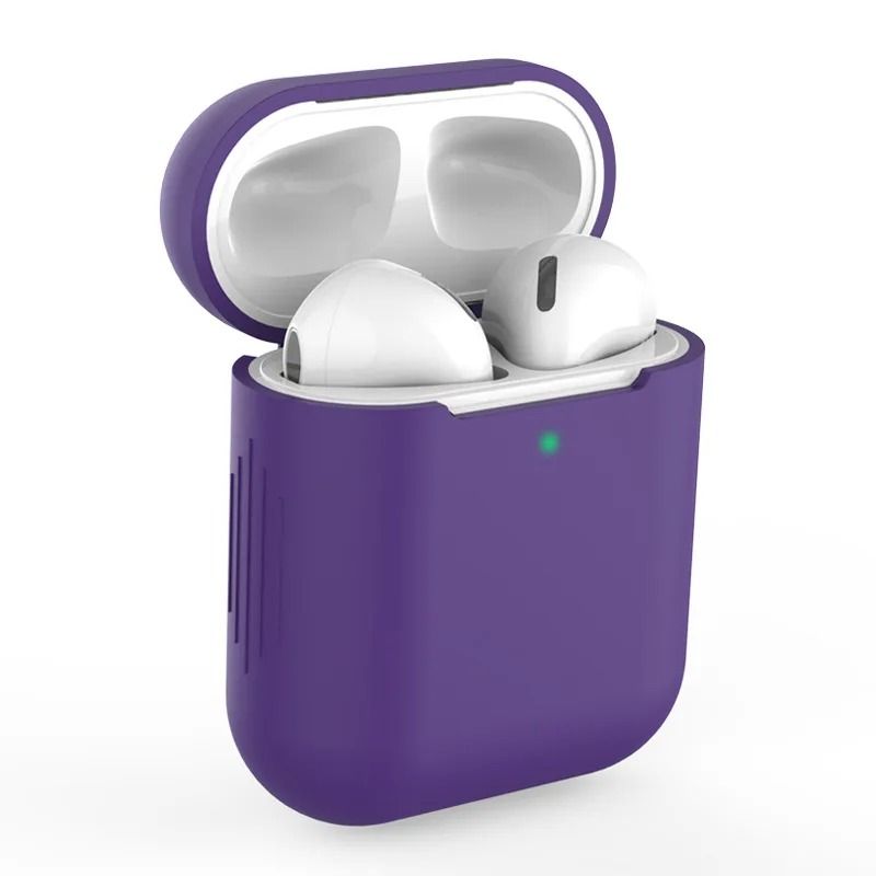 XO silikonska futrola za Airpods Ljubičasta