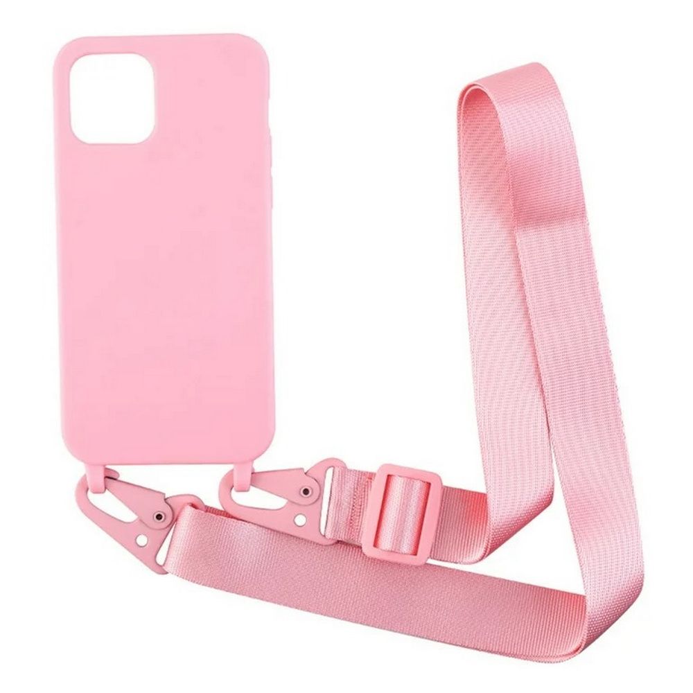 APPLE crossbody maskica za iPhone 12 Pink