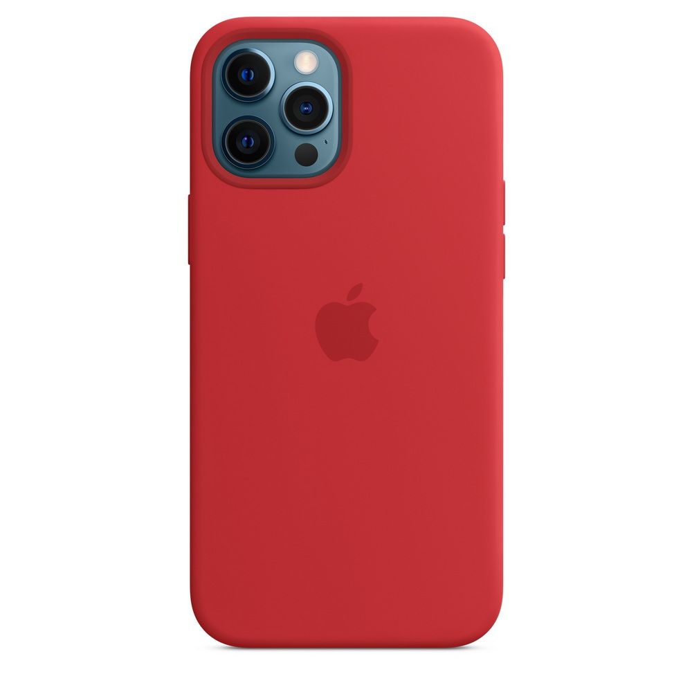 APPLE silikonska maskica iPhone 12 Pro Max s Magsafe Crvena