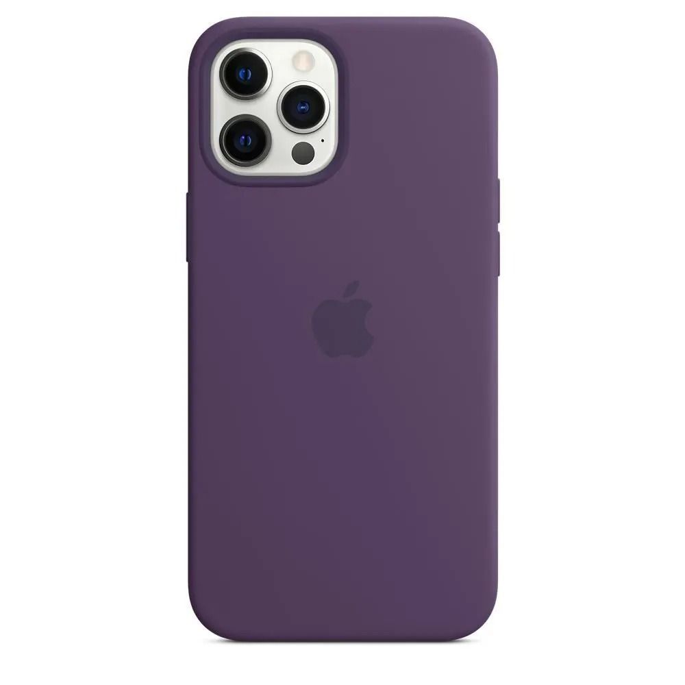 APPLE silikonska maskica za iPhone 12 Pro Max s Magsafe Ljubičasta