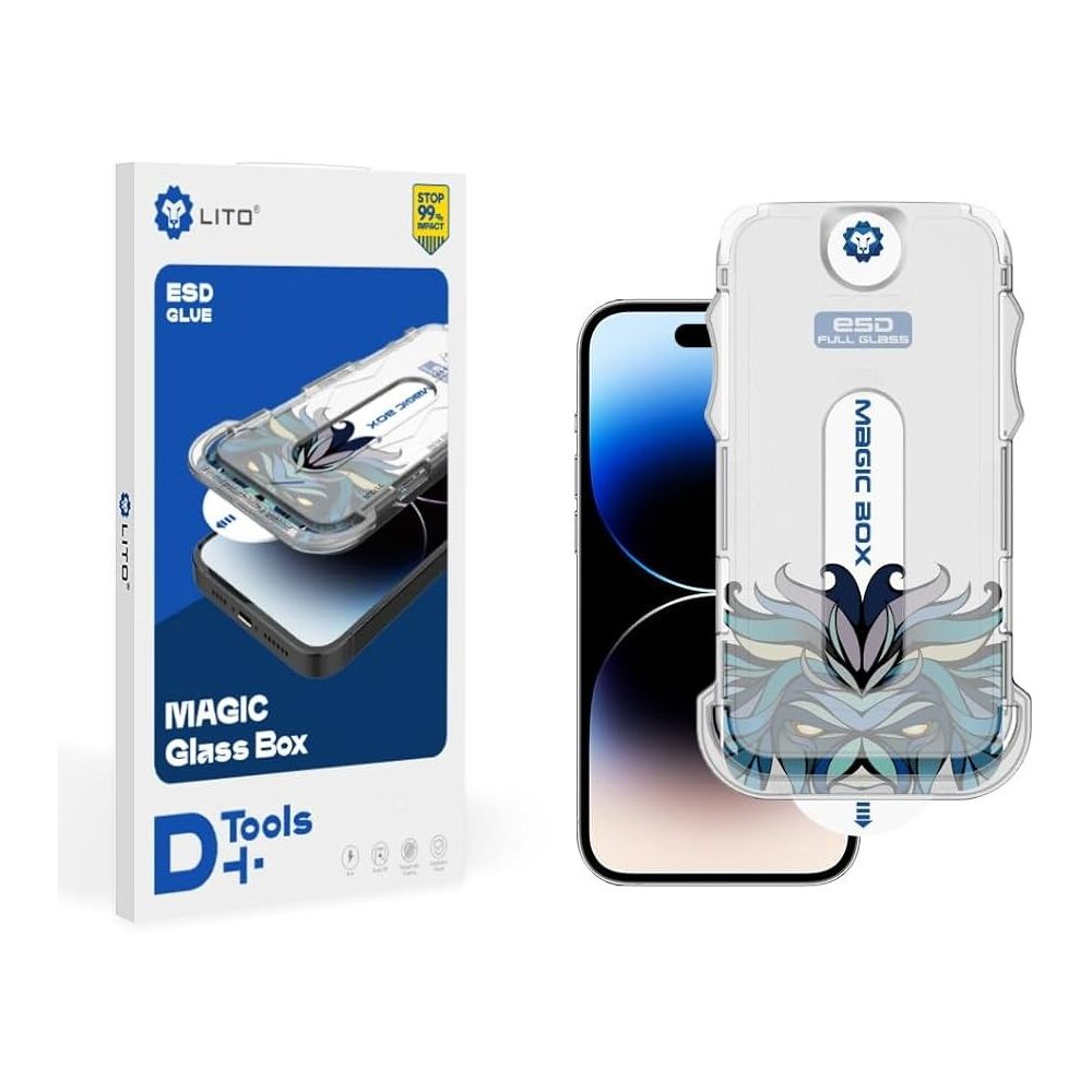 LITO zaštitno staklo s aplikatorom iPhone 13 Pro Max/ 14 plus