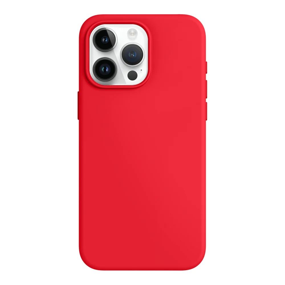 APPLE silikonska maskica za iPhone 15 Pro Max Crvena