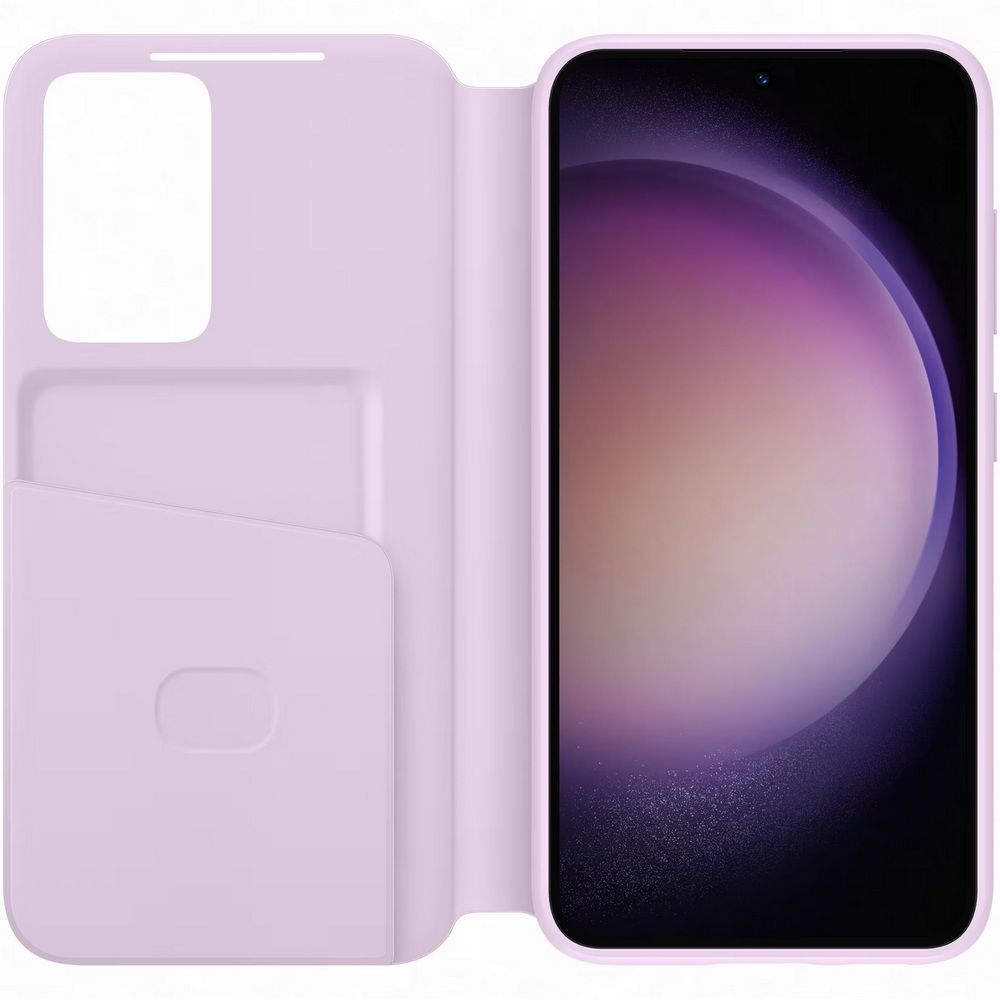 SAMSUNG preklopna maskica za Galaxy S23 smart view wallet Ljubičasta