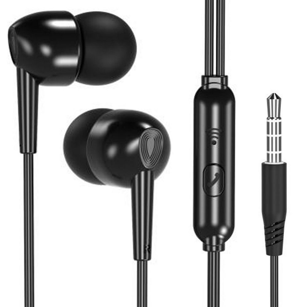 XO slušalice 3.5mm EP37 1.15M Crne