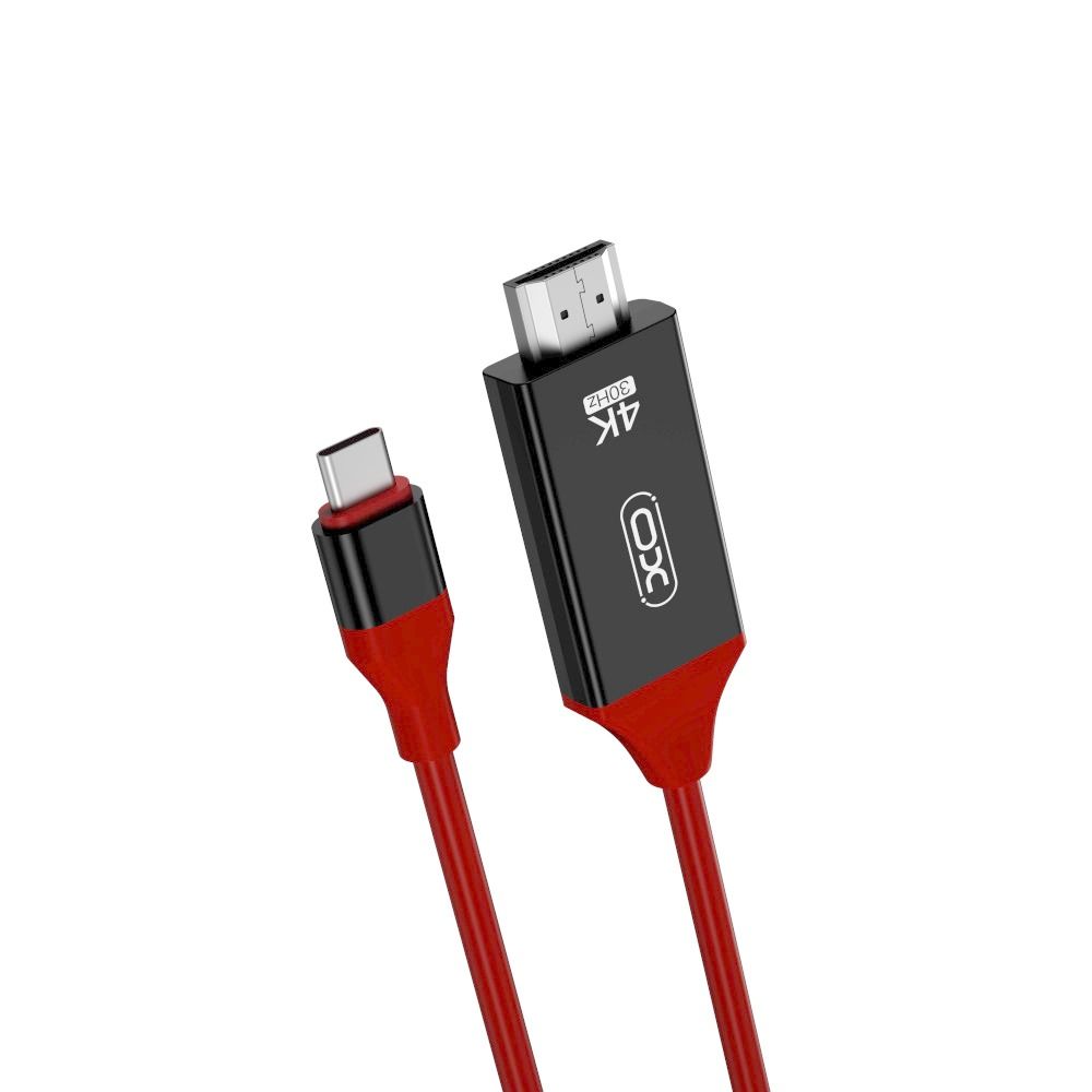 XO kabal Type-C to HDMI 4K GB005 2M Crni