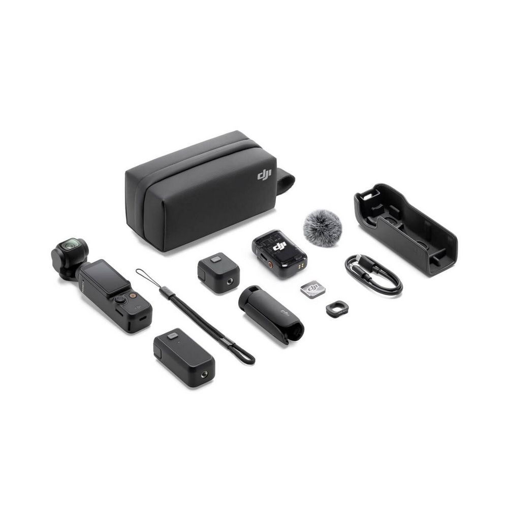 DJI Osmo Pocket 3 Creator Combo Sivi