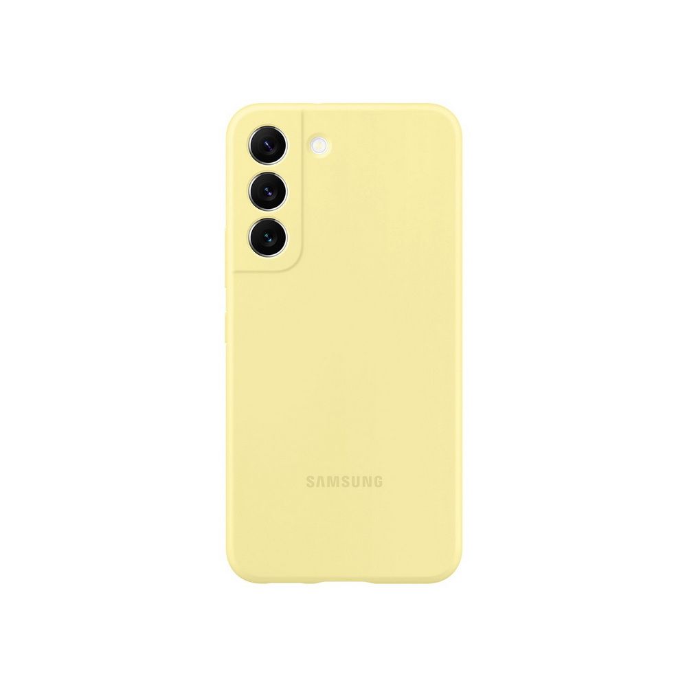 SAMSUNG silikonska maskica za Galaxy S22 Žuta