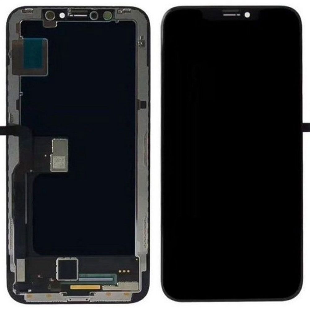 OLED iPhone XS (5.8") Original OLED+Prime Glass Crni
