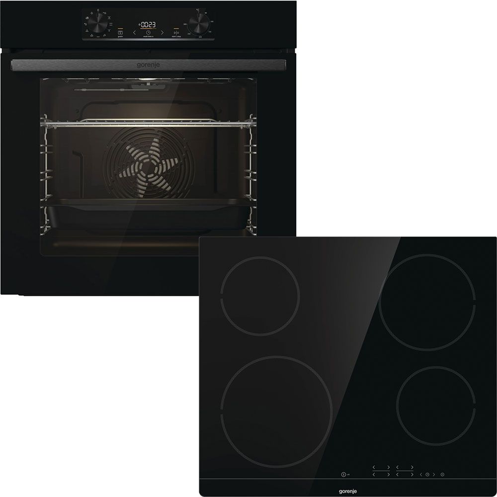 GORENJE ugradbeni set Aqua/C BO6735E02BK + ECT641BSC Crni