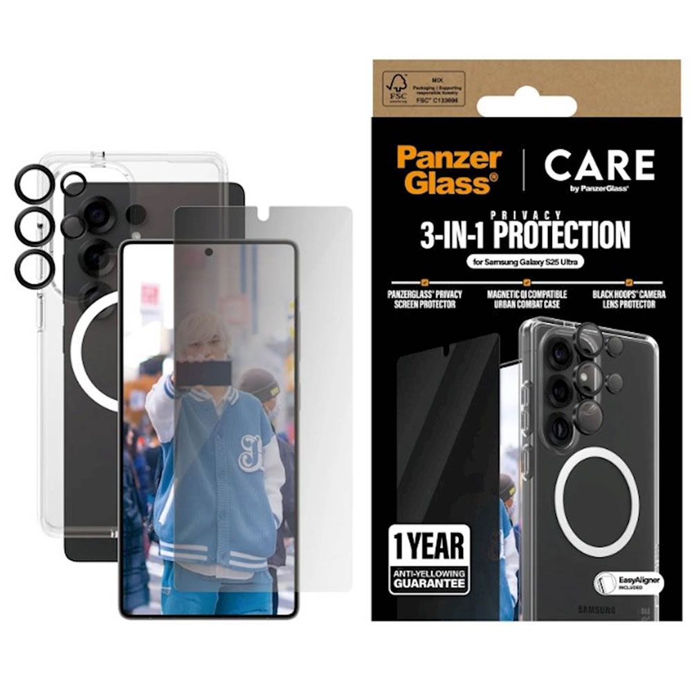 PANZERGLASS bundle S25 Ultra Privacy