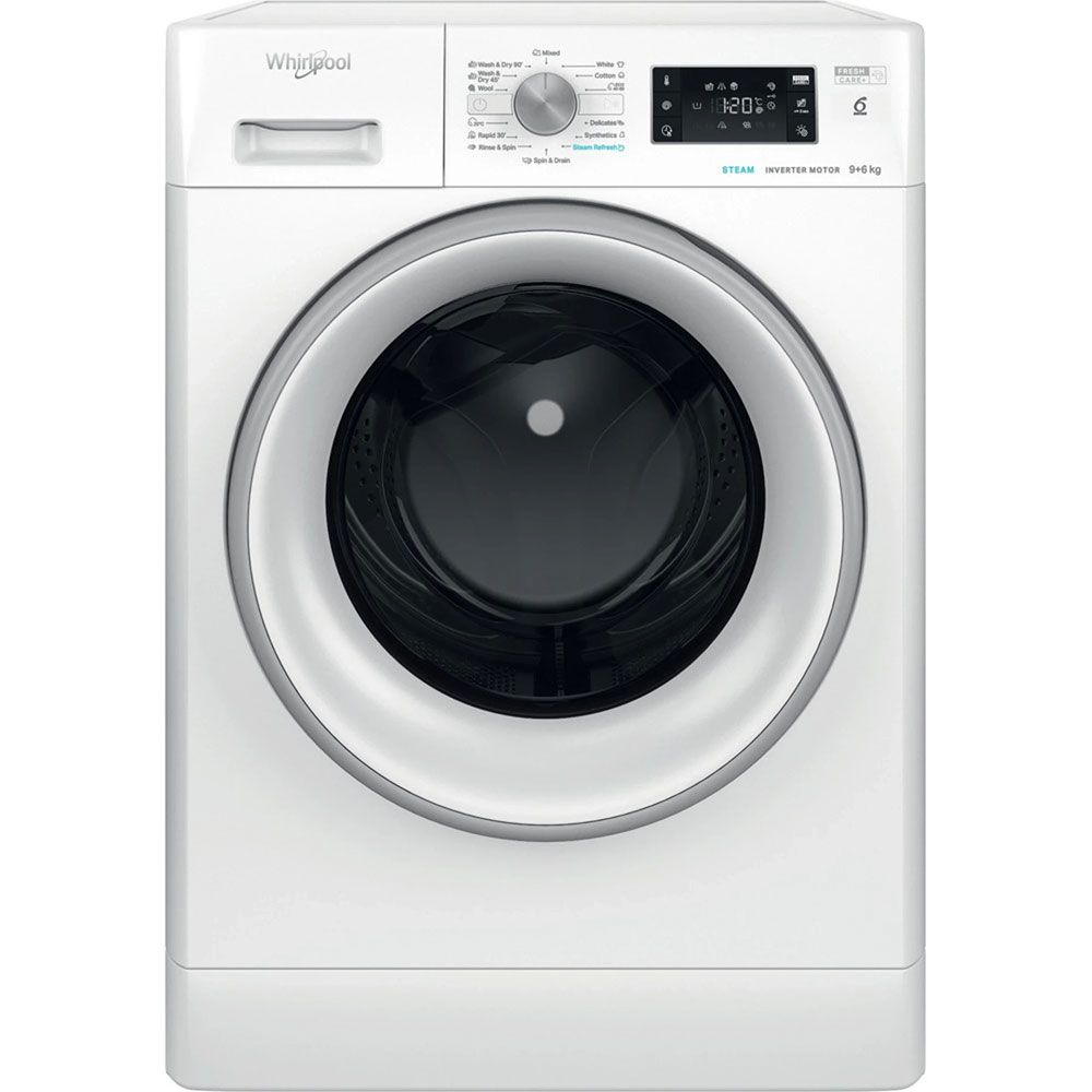 WHIRLPOOL mašina za pranje i sušenje veša FFWDB 964369 Bijela