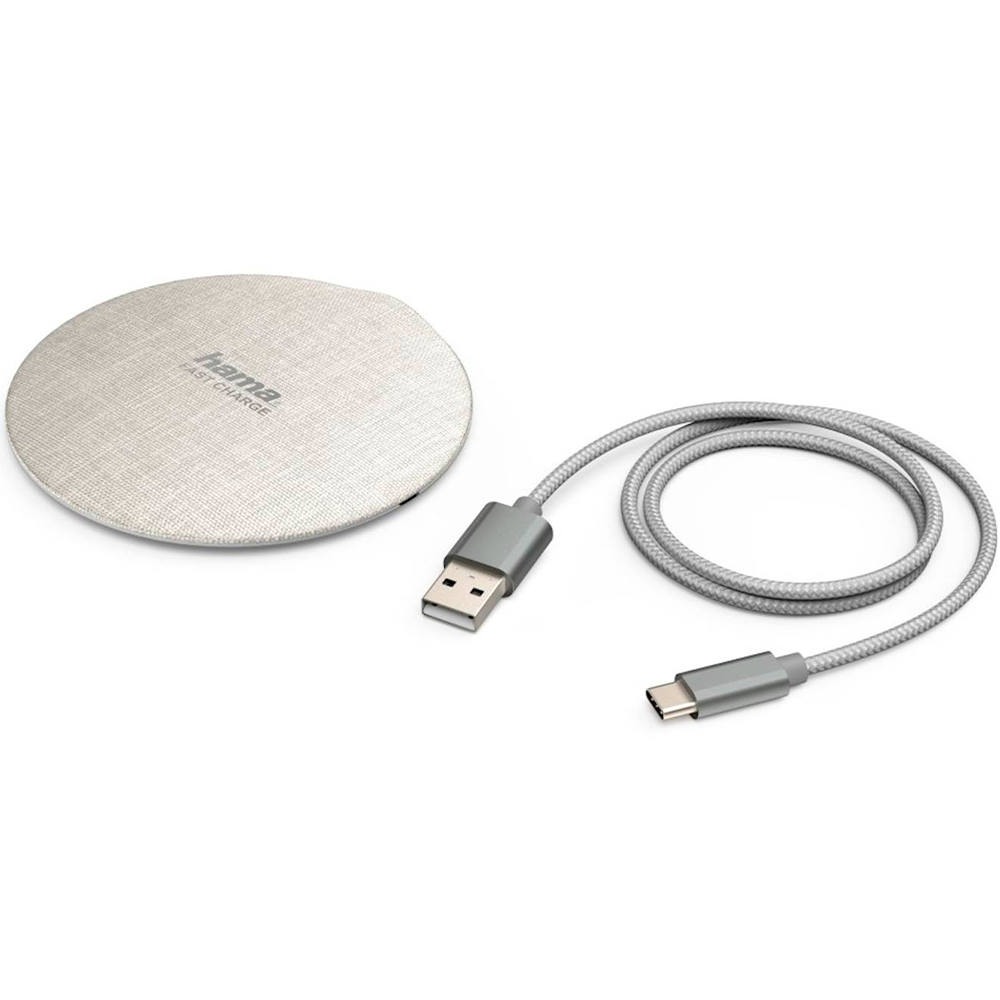 HAMA wireless punjač FC-10 metalni Bijeli