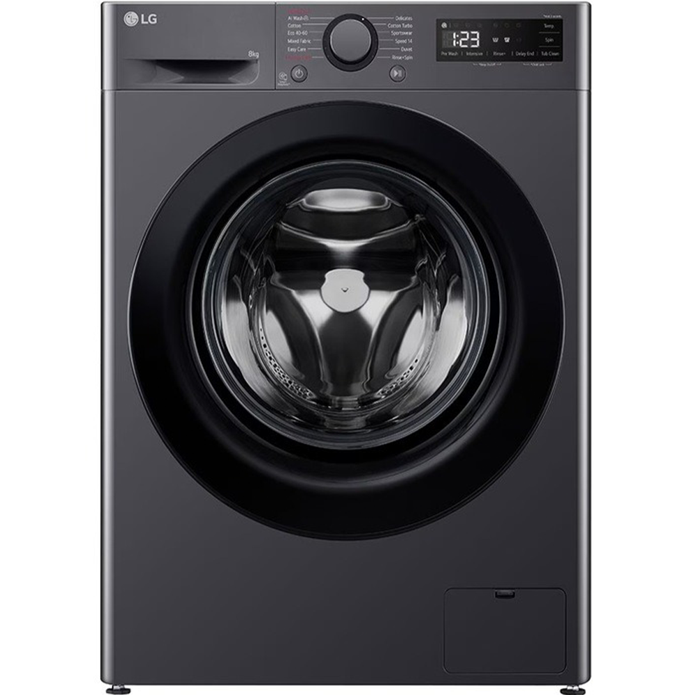 LG ves masina F2WR508SBM 8kg slim, antracit