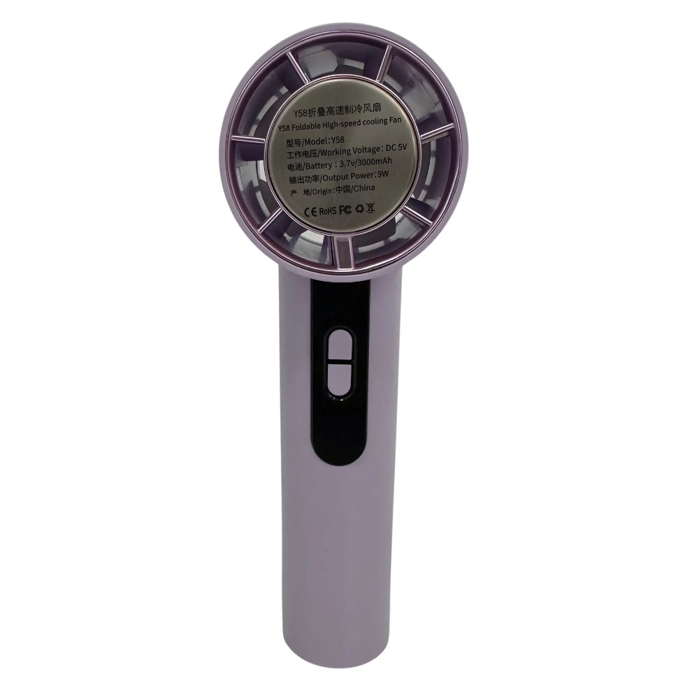 VENTILATOR prijenosni Y58 Ljubičasti