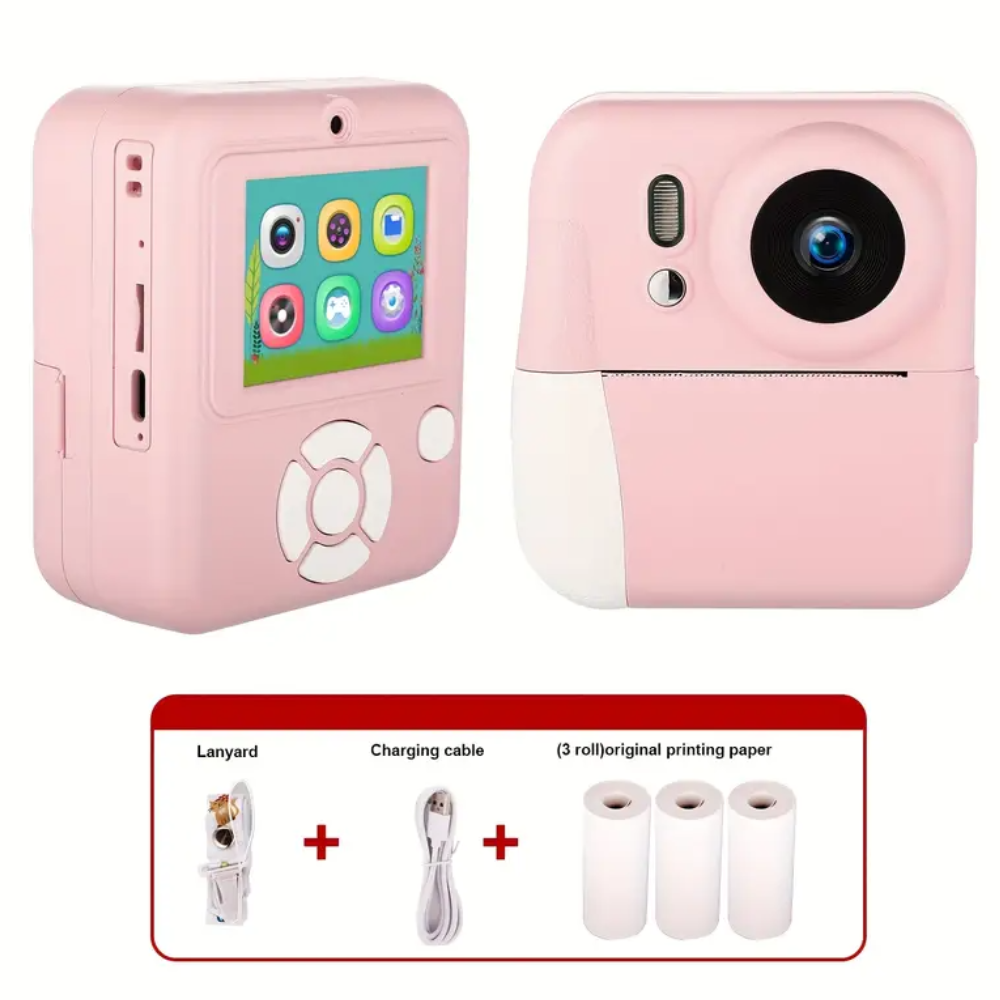 MAXTOP dječija print kamera KC21 Rozi