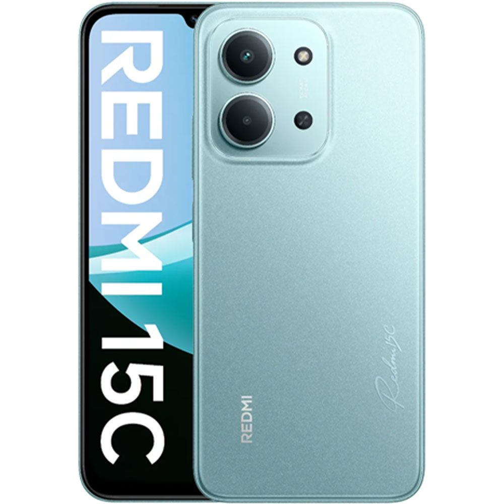XIAOMI mobitel Redmi 15C 256GB 8GB Mint zeleni