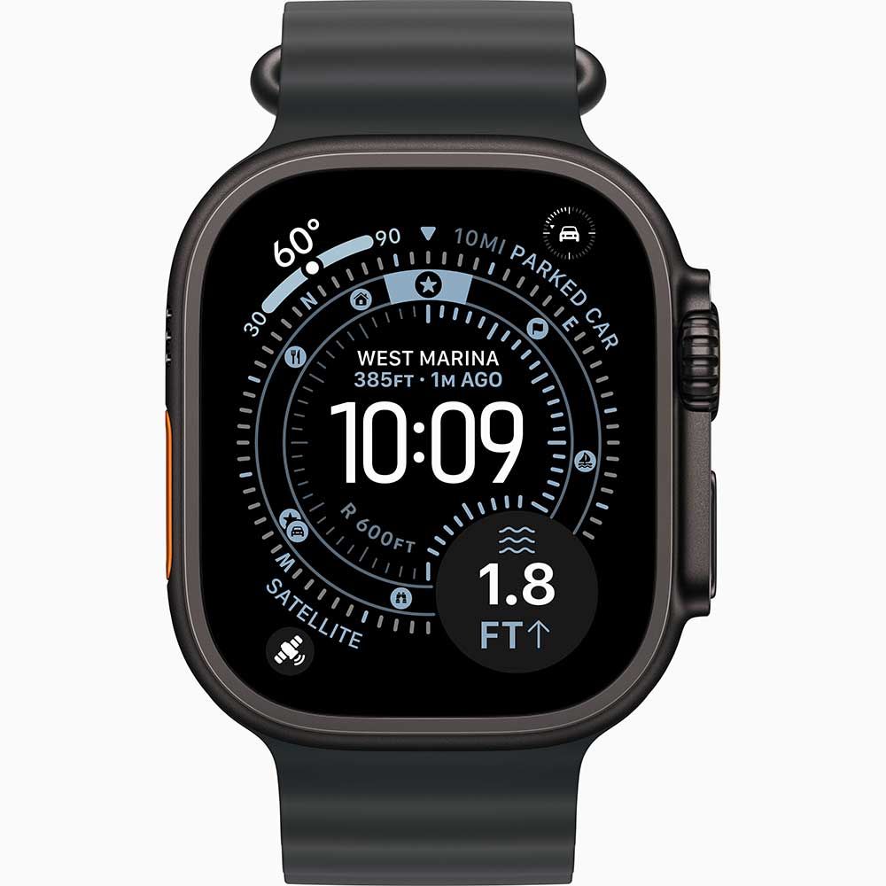 APPLE pametni sat Ultra 3 Cellular 49mm Clack Titanium Case w Black Ocean Band