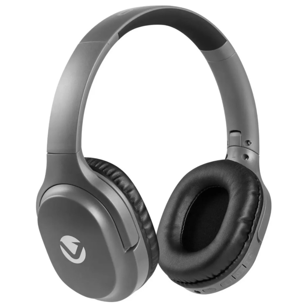 VOLKANO bežične lušalice Pebble Series Bluetooth Headphones TamnoSiva