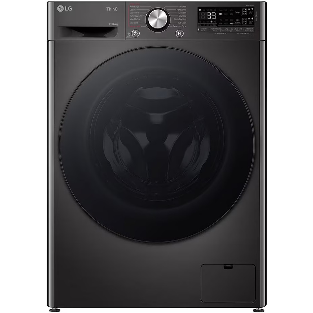 LG mašina za pranje i sušenje F4DR711S2BA 11/6kg Crna