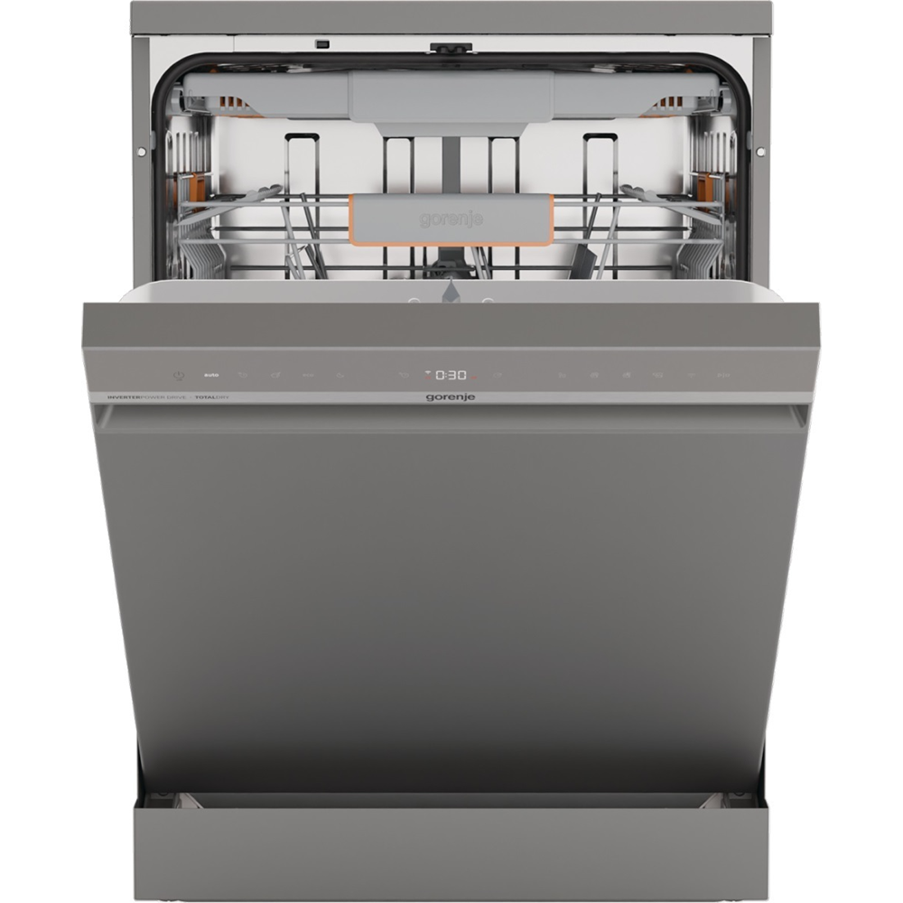 GORENJE samostojeća perilica suđa GS673B90X Siva