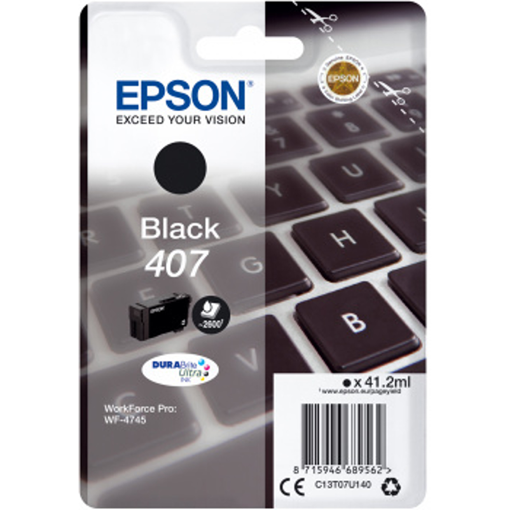 EPSON tinta WF-4745 L Crna (EPSON 407)