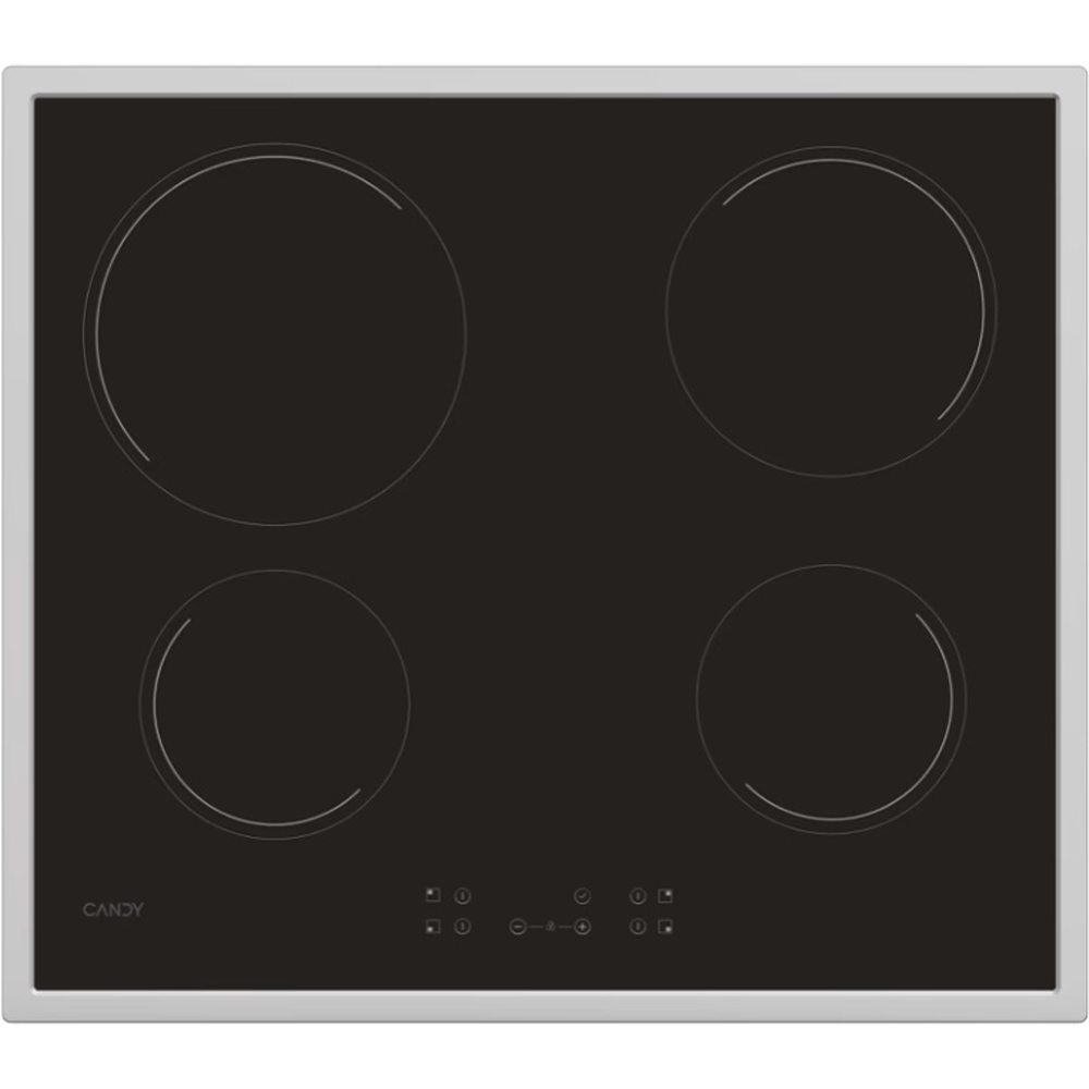 CANDY ugradbena ploča CH64FX Inox okvir