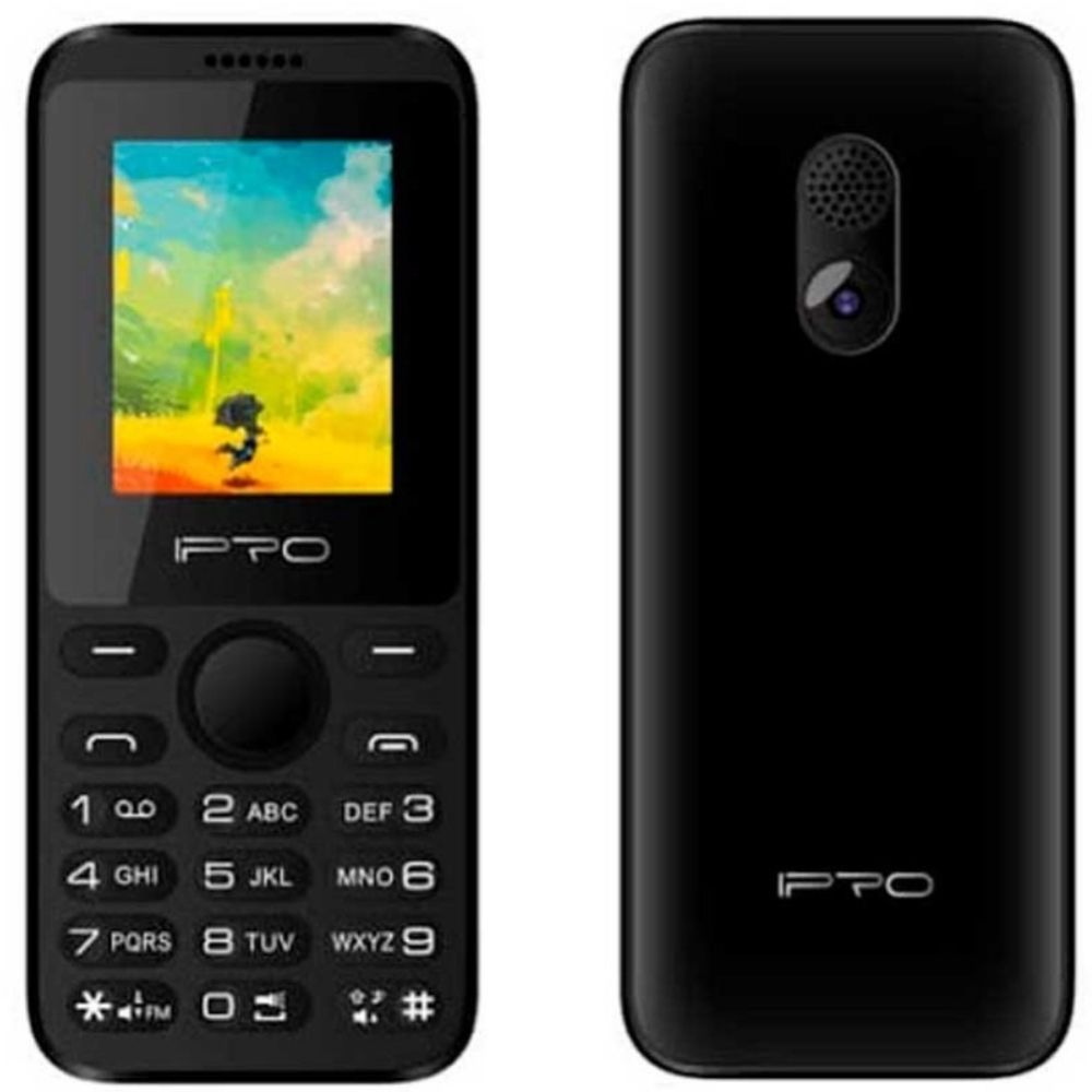 IPRO mobitel na tipke A6 mini Crni