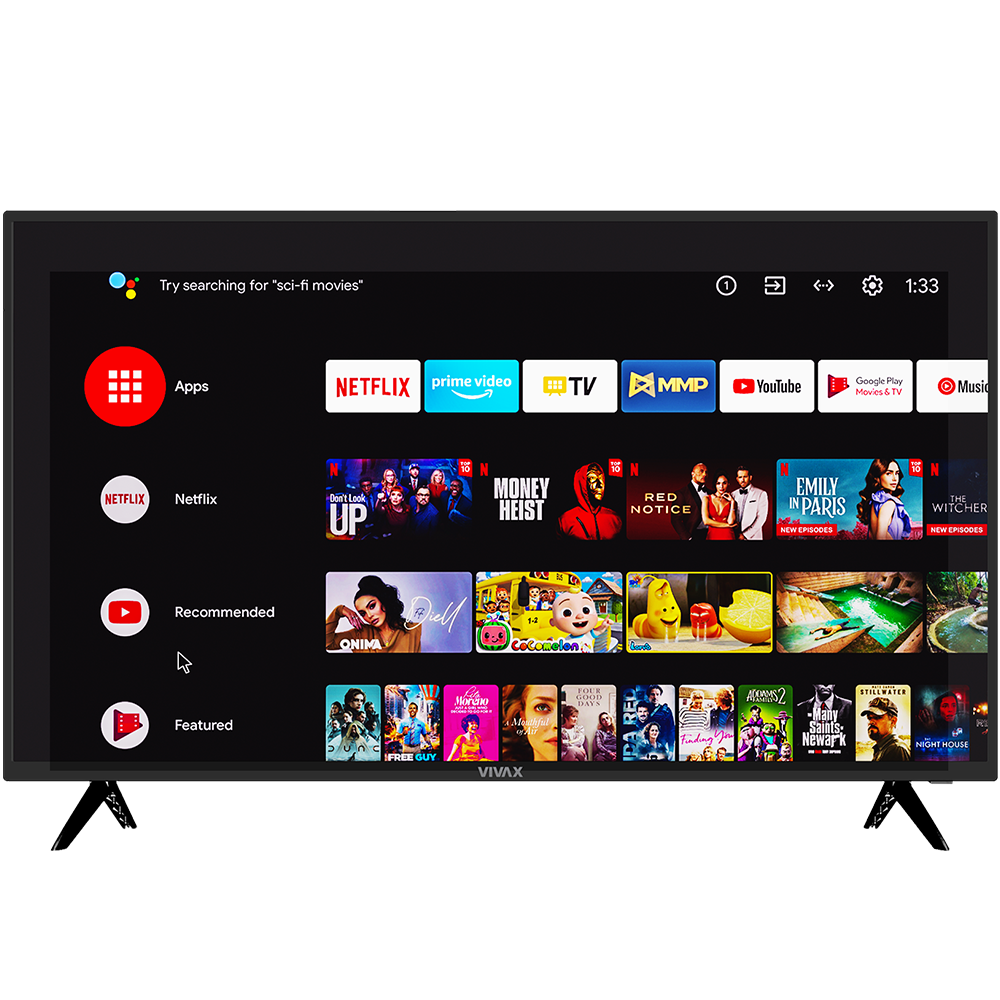 VIVAX televizor 40LE20K_REG Full HD Android TV Crna