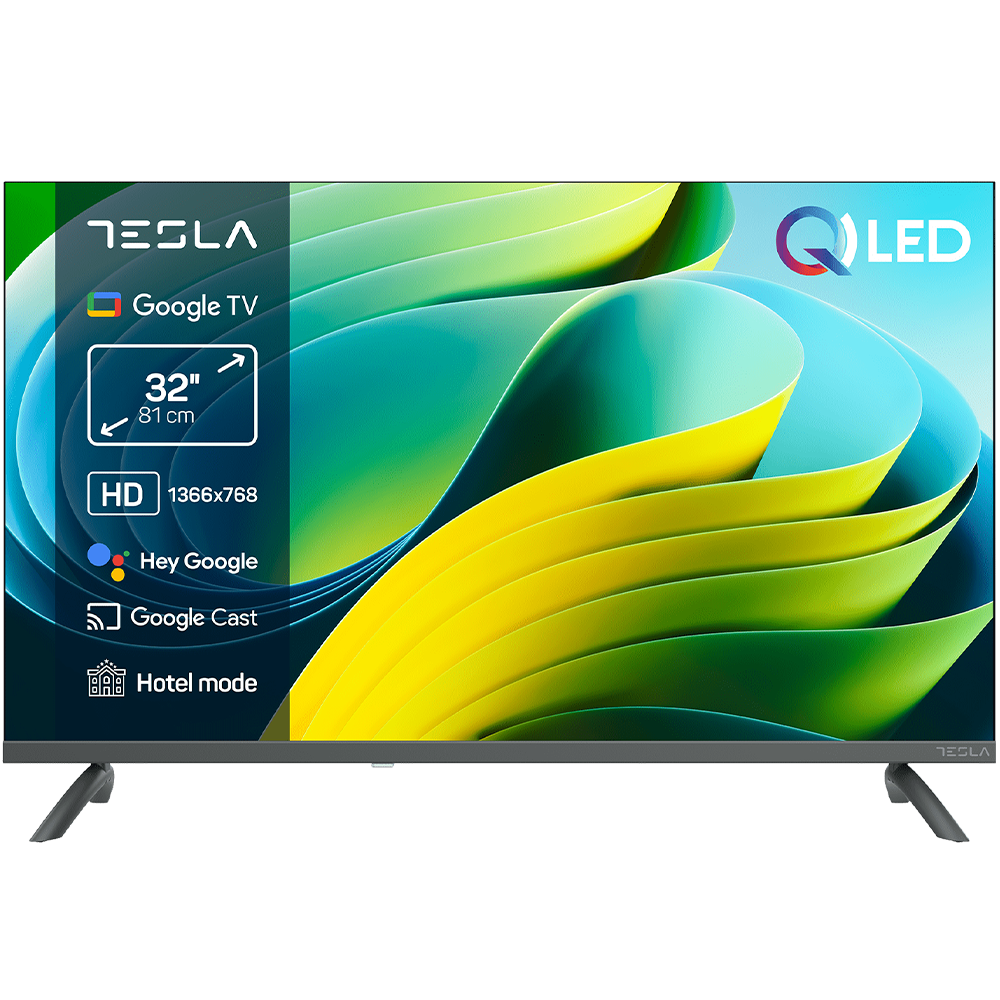 TESLA tv 32" Q32E665GHS QLED HD Crna