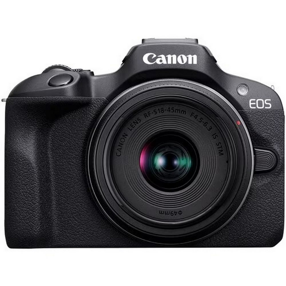 CANON fotoaparat R100 + RFS18-45 Crni