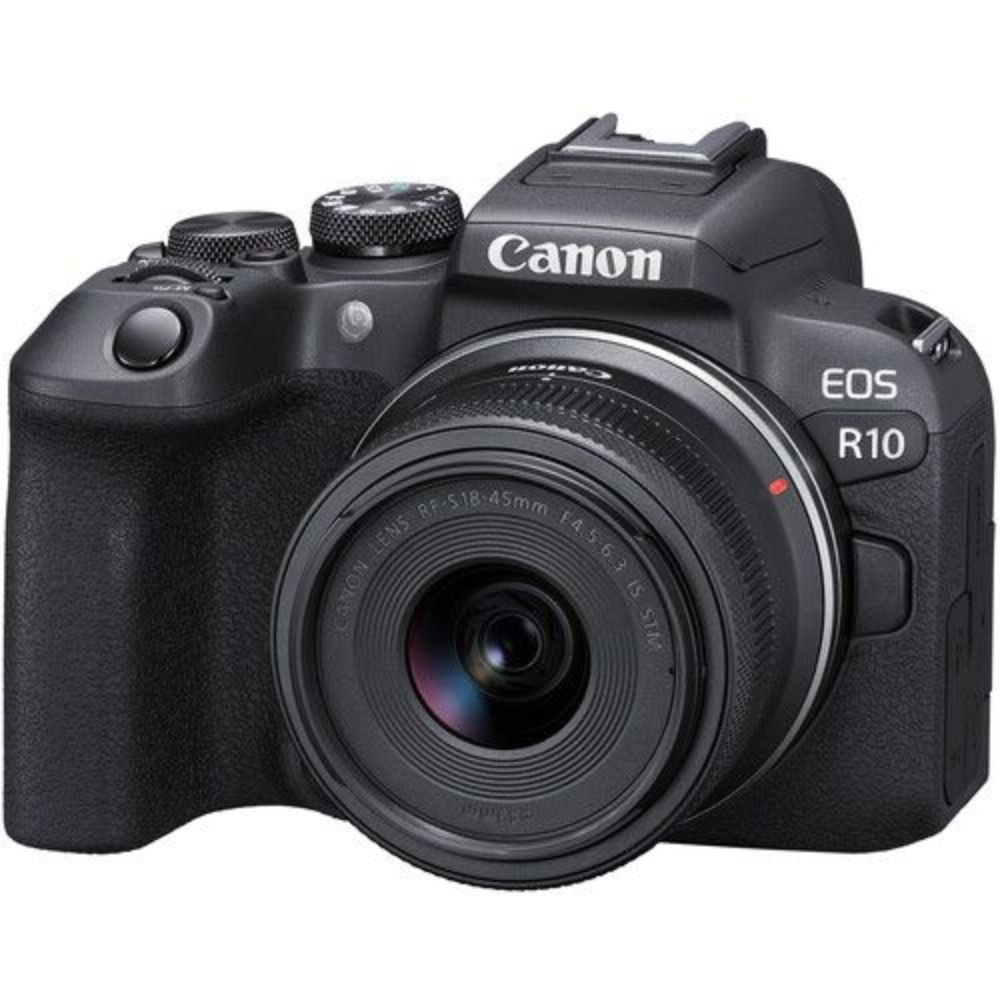 CANON fotoaparat  R10 + objektiv RF-S 1845 IS STM Crni