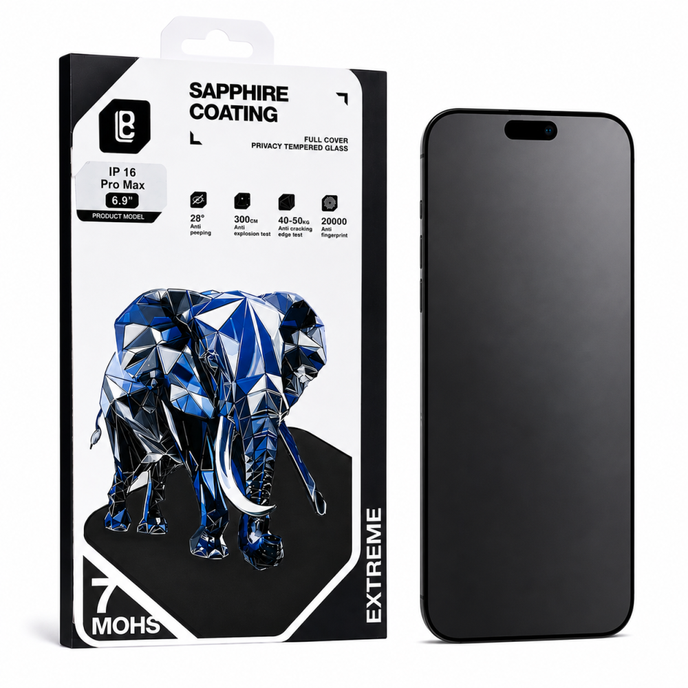 SAPPHIRE COATING privatno zaštino staklo za iPhone 16 Pro Max