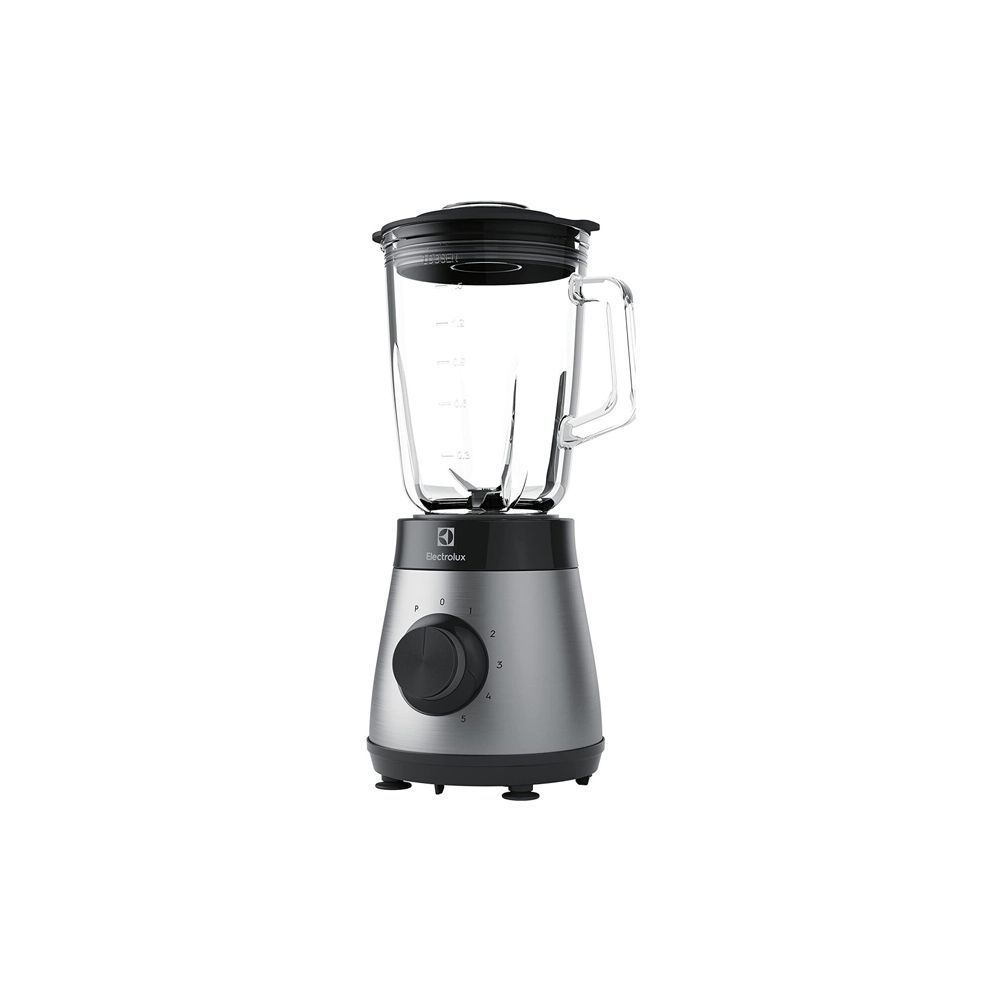 Blender Electrolux E4TB1-6ST 800W - Lames TruFlow, 2 Vitesses, Fonction Pulse, Carafe 1.5L, Couleur Grise