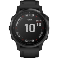 Garmin Fenix 6S Pro Smartwatch Black with Black Band
