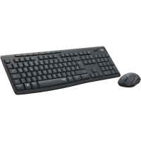 LOGITECH tastatura i miš bežični MK295 Silent Sivi