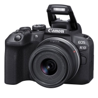 CANON fotoaparat  R10 + objektiv RF-S 1845 IS STM Crni
